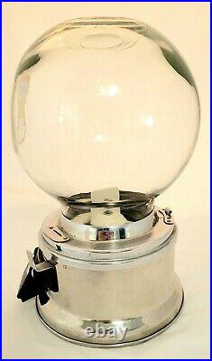 Vintage Ten Cent Ford Gum Gumball Machine Glass Globe