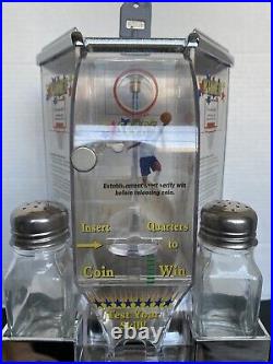 Vintage Test Your Skill Basketball Play and Score. 25 Candy Machine