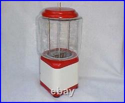 Vintage Tom's Peanut 10 Cent Acorn / Oak Gumball Machine, Lance Display Store
