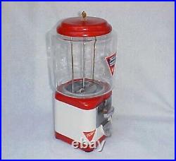 Vintage Tom's Peanut 10 Cent Acorn / Oak Gumball Machine, Lance Display Store