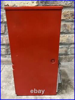 Vintage Toy'n Joy 5-Cent Toy Gumball Vending Machine WithOriginal Insert & Prizes