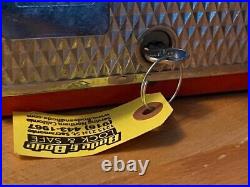 Vintage Toy' n Joy Dubble Bubble One Cent Gumball Vending Machine 932 with Key