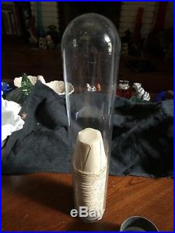 Vintage Tulip Cups No. 450 Cup Dispenser With Glass