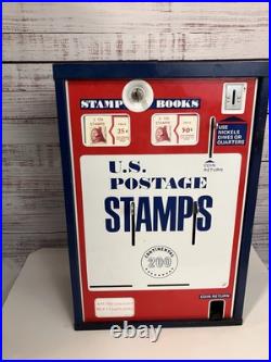 Vintage US Post Office Postage Stamp Vending Machine Dispenser
