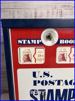 Vintage US Post Office Postage Stamp Vending Machine Dispenser