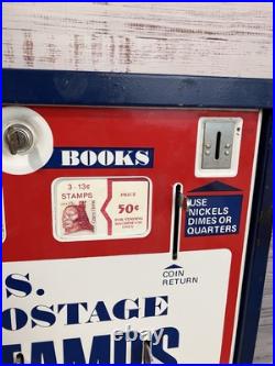 Vintage US Post Office Postage Stamp Vending Machine Dispenser