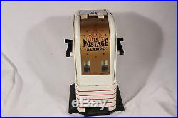 Vintage US Postage Dispenser Stamps Machine. Post Office Mail