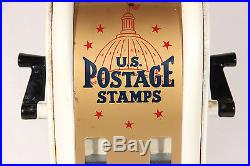 Vintage US Postage Dispenser Stamps Machine. Post Office Mail