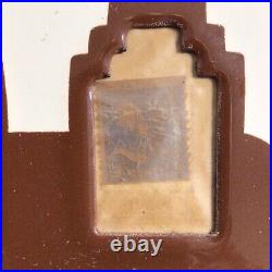 Vintage US Postage Shipman 5 & 10 Stamp Vending Machine Porcelain Front NO KEY