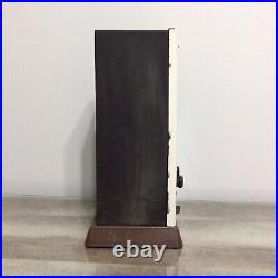 Vintage US Postage Shipman 5 & 10 Stamp Vending Machine Porcelain Front NO KEY