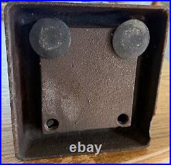 Vintage US Postage Shipman 5 & 10 Stamp Vending Machine Porcelain Front Parts