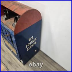 Vintage US Postage Stamp Machine Model S64 Selectra. 25 cents US POSTAL SERVICE