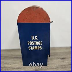 Vintage US Postage Stamp Machine Model S64 Selectra. 25 cents US POSTAL SERVICE