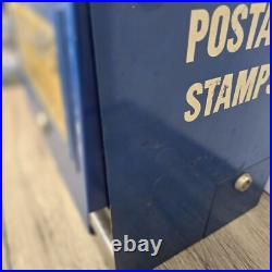 Vintage US Postage Stamp Machine Model S64 Selectra. 25 cents US POSTAL SERVICE