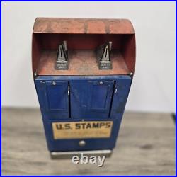 Vintage US Postage Stamp Machine Model S64 Selectra. 25 cents US POSTAL SERVICE