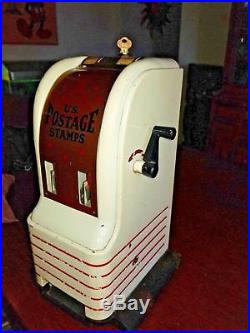Vintage US Postage Stamp Machine Vending Dispenser