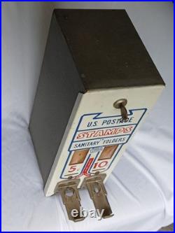 Vintage US Postage Stamps Coin-Op Vending Machine Countertop Store Advertising