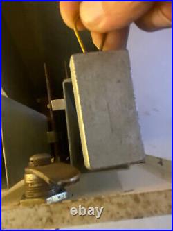 Vintage U. S. Post Office Postage Stamps Vending Machine 5 & 10 Cent With 2 Keys
