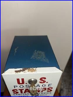 Vintage U. S. Post Office U. S. P. S Postage Stamps Vending Machine 5 & 10 Cent