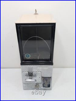 Vintage VERSATILE 18 Steel 10 Cent Vending Candy Prize Gumball Machine with KEY