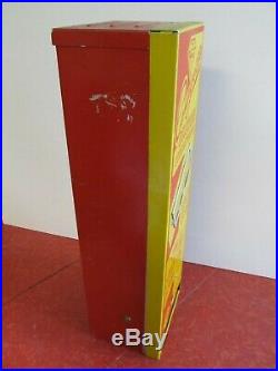 Vintage Venco Candyette Confections Vending Machine, Candy CoinOp 5 cents, 1940s