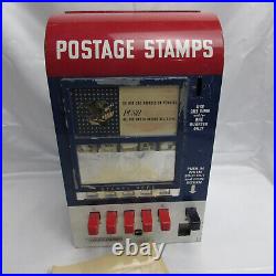 Vintage Vend-a-Stamp Postage Vending Machine Hilsum Corp. Parts or Repair