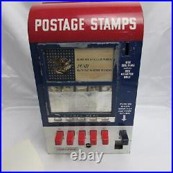 Vintage Vend-a-Stamp Postage Vending Machine Hilsum Corp. Parts or Repair