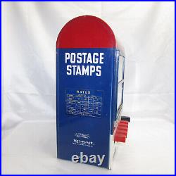 Vintage Vend-a-Stamp Postage Vending Machine Hilsum Corp. Parts or Repair