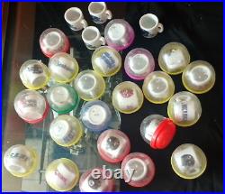 Vintage Vending Capsules with Mini Mugs LOT 20+ Pcs