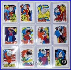 Vintage Vending Machine Sticker Sharks Set of 12 90's NM