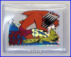 Vintage Vending Machine Sticker Sharks Set of 12 90's NM