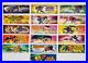 Vintage Vending Machine Stickers Batman Wonder woman 1979 DC Comic Mini Full Set