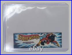 Vintage Vending Machine Stickers Batman Wonder woman 1979 DC Comic Mini Full Set