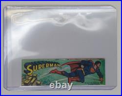 Vintage Vending Machine Stickers Batman Wonder woman 1979 DC Comic Mini Gumball