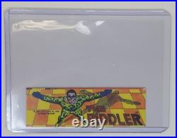 Vintage Vending Machine Stickers Batman Wonder woman 1979 DC Comic Mini Gumball