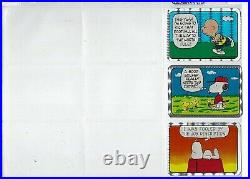 Vintage Vending machine stickers Peanuts snoopy set of 12 vintage Collectable