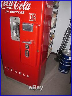 Vintage Vendo 39 Coke, Coca Cola Vending Machine, Nice Original, Works