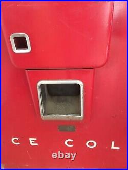 Vintage Vendo 5 cent Coca Cola vending machine 6.5' original unrestored v144a