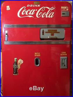 Vintage Vendo 83 Coke Machine Still Runs and Cools