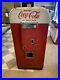 Vintage Vendo Brand V-80 Coca Cola Coke Vending Machine withBottle Return Rack