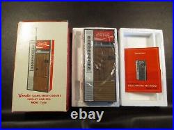 Vintage Vendo Coca-cola Slant-shelf Vending Soda Machine Fm/am Radio Never Used