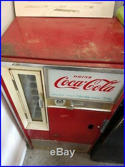 Vintage Vendo Coke Machine Coca Cola Pull Bottle