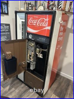 Vintage Vendo H63 Coca-Cola Bottle Vending Machine, 7-Select, 63 Bottles, 115V