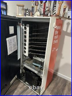 Vintage Vendo H63 Coca-Cola Bottle Vending Machine, 7-Select, 63 Bottles, 115V