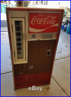 Vintage Vendo Model 63 Coca Cola Bottle Machine Coke Cooler