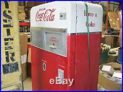 Vintage Vendo Model 83 Coca Cola Vending Machine