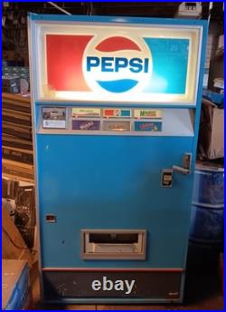 Vintage Vendo Pepsi-Cola Machine 5 Cent Collectible- late 60's early 70's