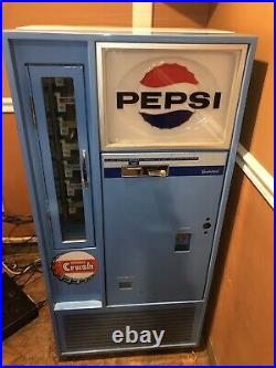 Vintage Vendorlator VFA 56B-C Pepsi Machine, Restored. Runs Great