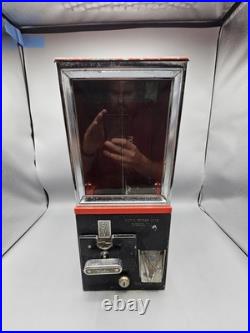 Vintage Victor 88 5 Cent Vending Machine Black Red Unlocked Missing Key