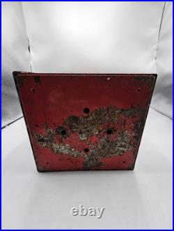 Vintage Victor 88 5 Cent Vending Machine Black Red Unlocked Missing Key